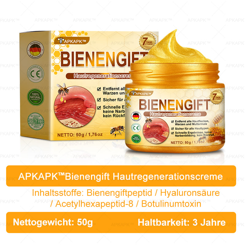 Hergestellt und versendet aus Deutschland ✨ APKAPK® Bienengift Umfassende Creme 🔥 LETZTER TAG 80 % RABATT 🌟