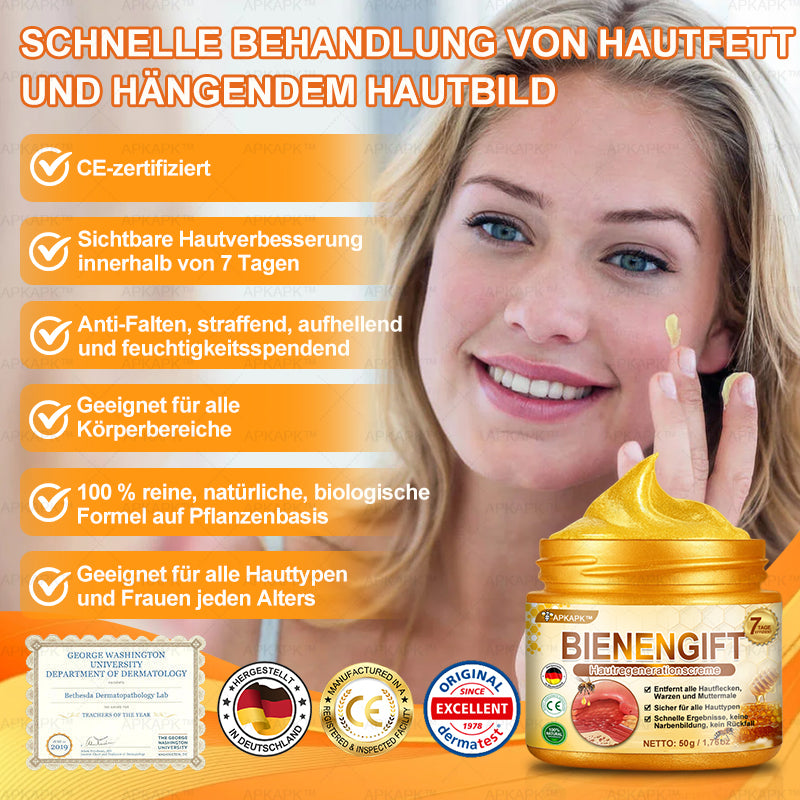 Hergestellt und versendet aus Deutschland ✨ APKAPK® Bienengift Umfassende Creme 🔥 LETZTER TAG 80 % RABATT 🌟